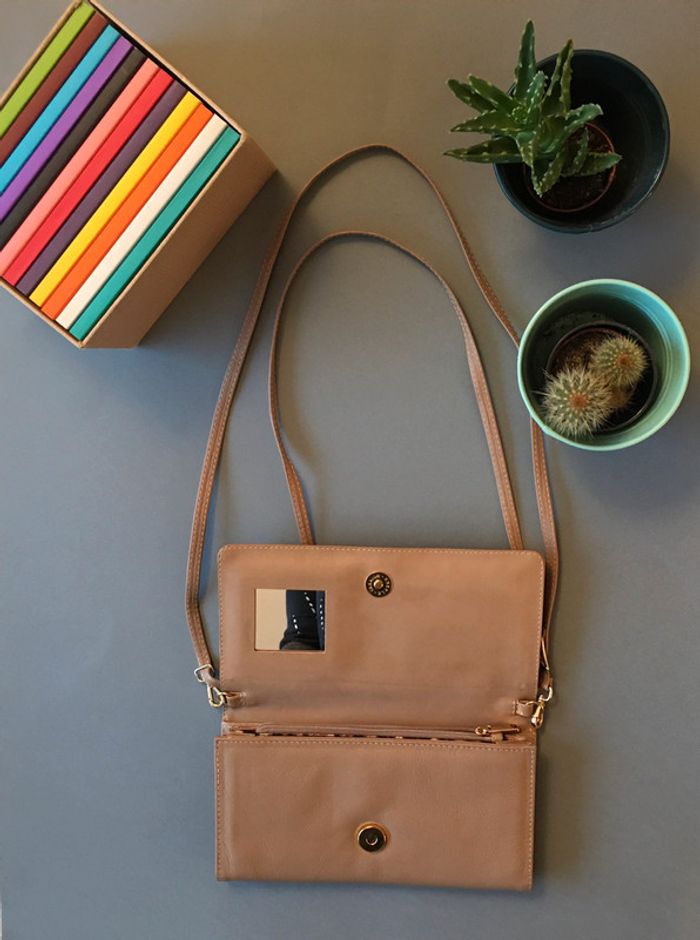 Sac très chic À Bandoulière Camel - photo numéro 3