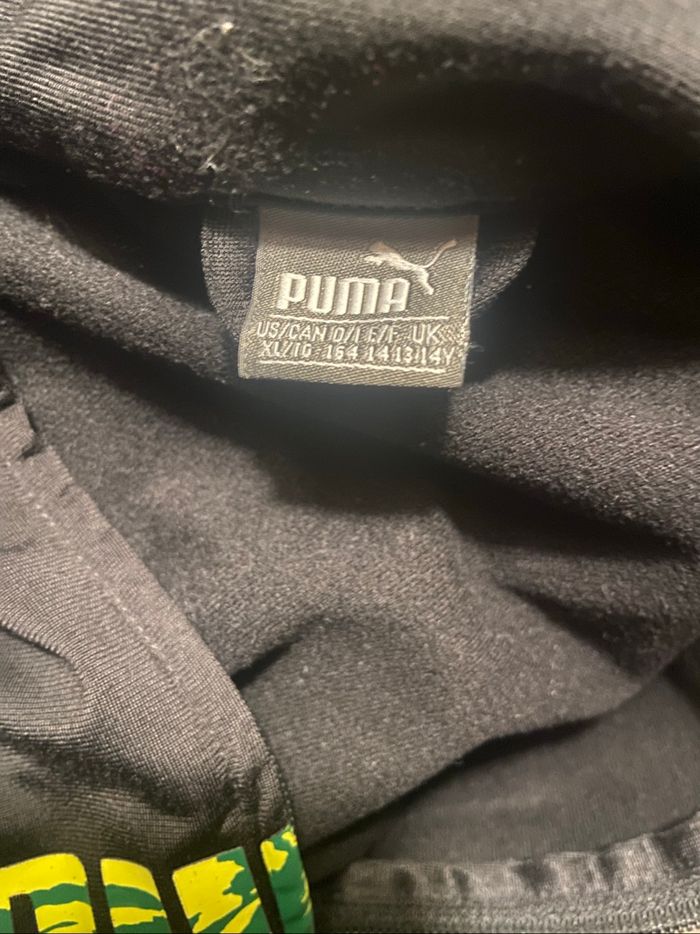 Veste Puma noir/jaune - photo numéro 3