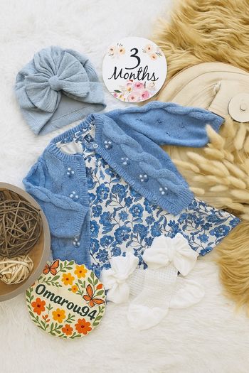 Ensemble complet 4 sergent major fille 3 mois 🎀