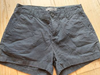 Short primaire bleu marine