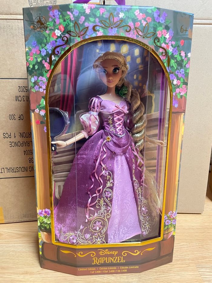 Raiponce poupée édition limitée disney