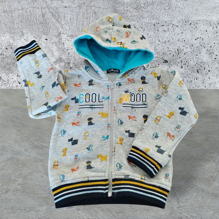 Veste zippée garçon 18 mois Influx