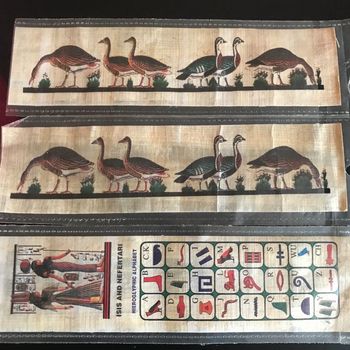 3 papiers hiéroglyphic * prix 3e* kiki60230