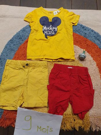 ensemble t shirt et short