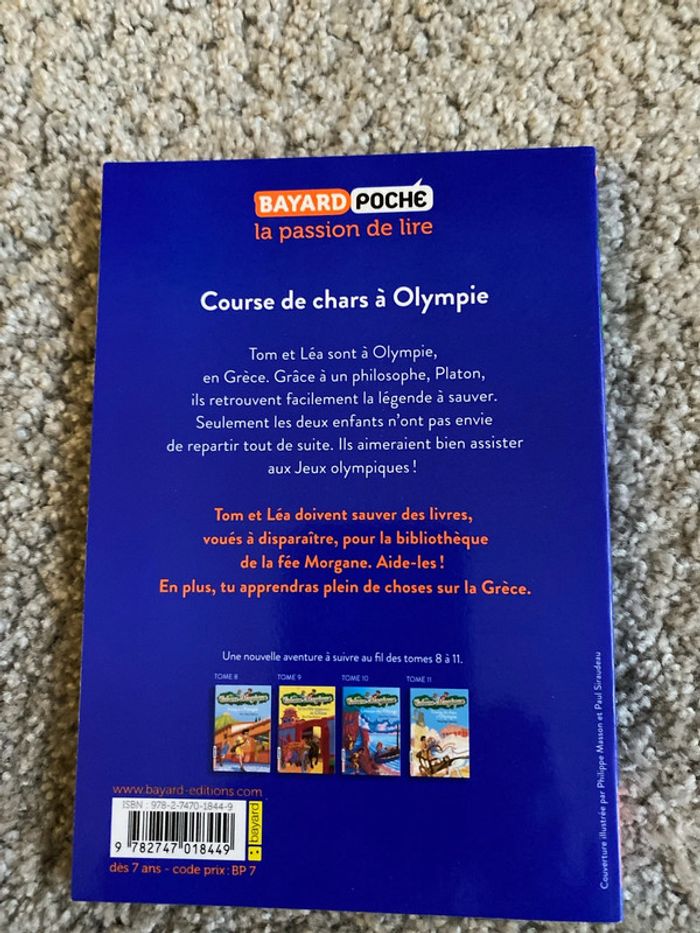 La cabane magique tome 11 Courses de chars à Olympie - photo numéro 2