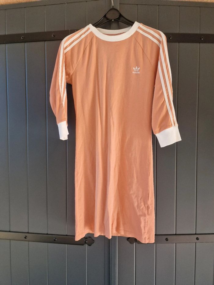 Robe adidas mi long rose saumon - photo numéro 5