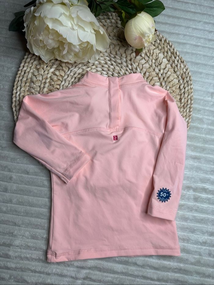 Teeshirt anti UV Décathlon rose 24 mois - photo numéro 5