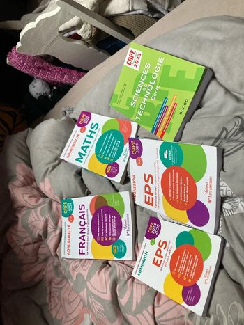Lot de 5 livres CRPE