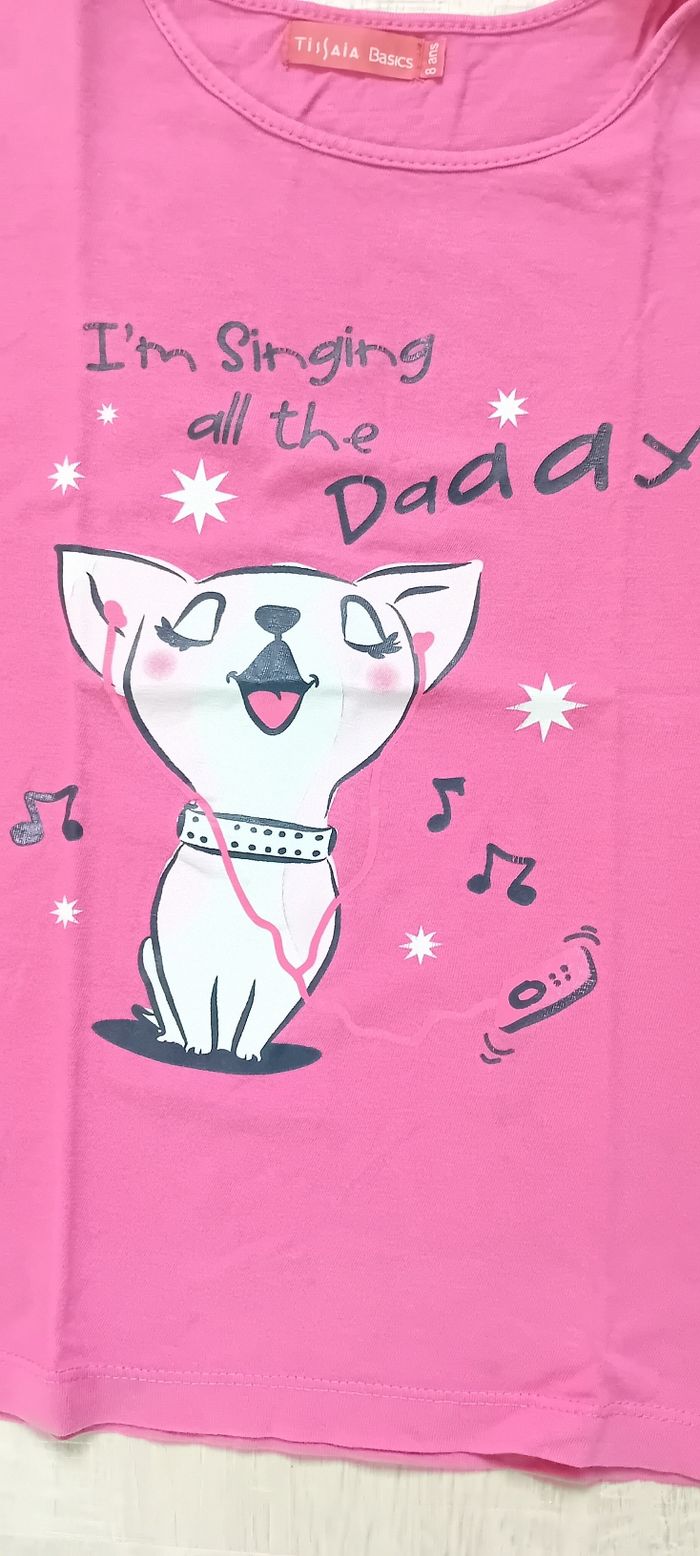 T-shirt MC Tissaia 8 ans - photo numéro 2