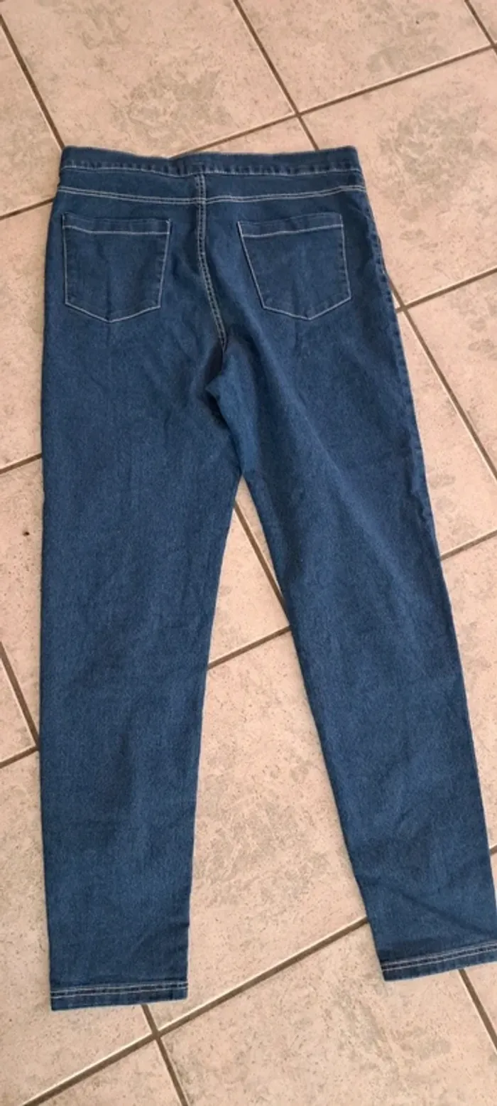 Legging jeans fin, Tissaia, M - photo numéro 3