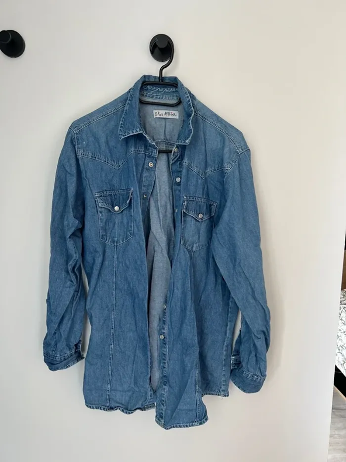 Surchemise en jean vintage