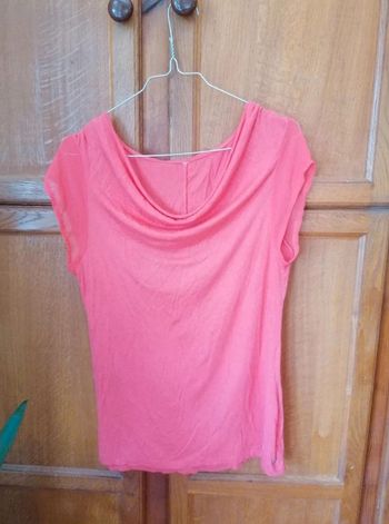 T-shirt été léger et fluide bonobo col bénitier