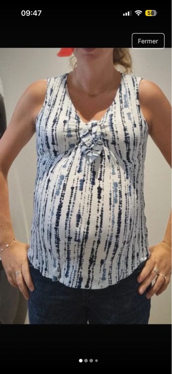 Débardeur grossesse 