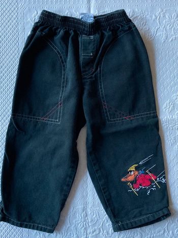Pantalon bleu marine Disney Looney Tunee 2 ans 24 mois