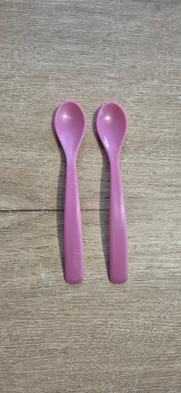 Lot cuillères bébé - photo numéro 5