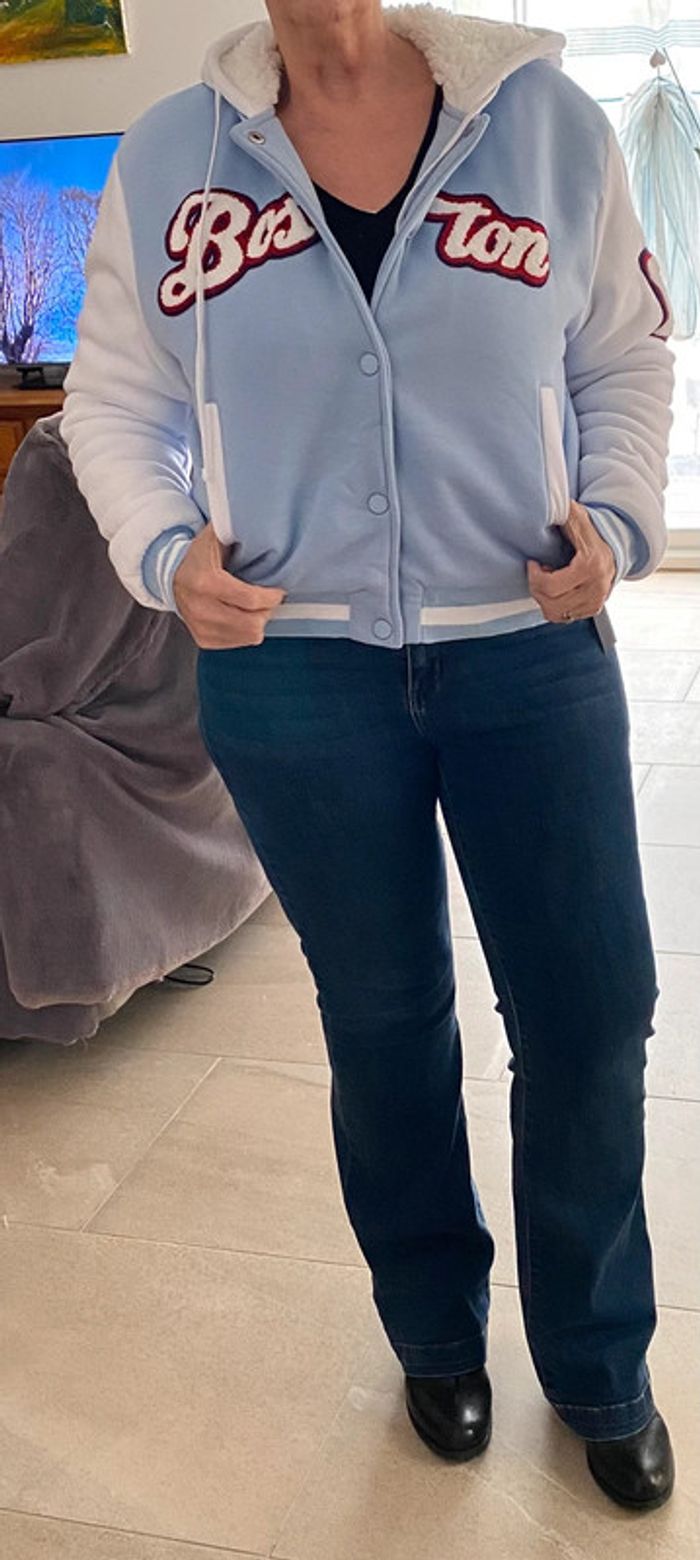 Sweats à capuche molletonné neuf