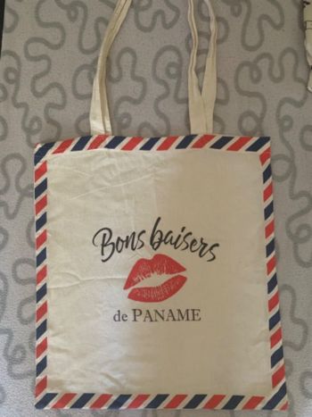 Tote bag bons baisers de paname
