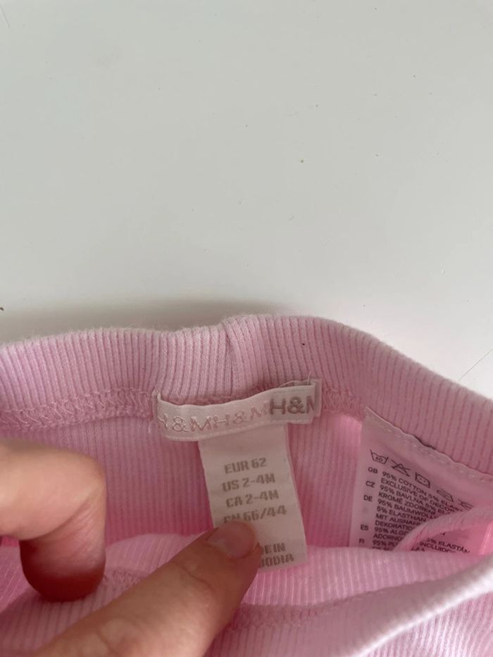 Legging rose bébé - photo numéro 3