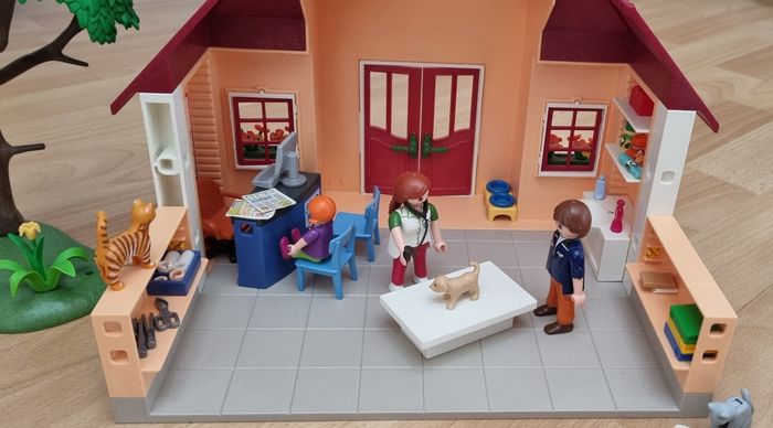 Playmobil - 5529 - Jeu D'imitation - Docteur - Clinique Vétérinaire avec Animaux Et Enclos - photo numéro 3