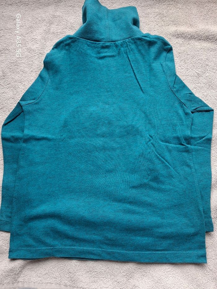 T-shirt col roulé garçon 5 ans - photo numéro 4