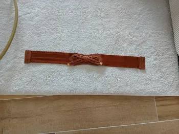Ceinture marron élastique