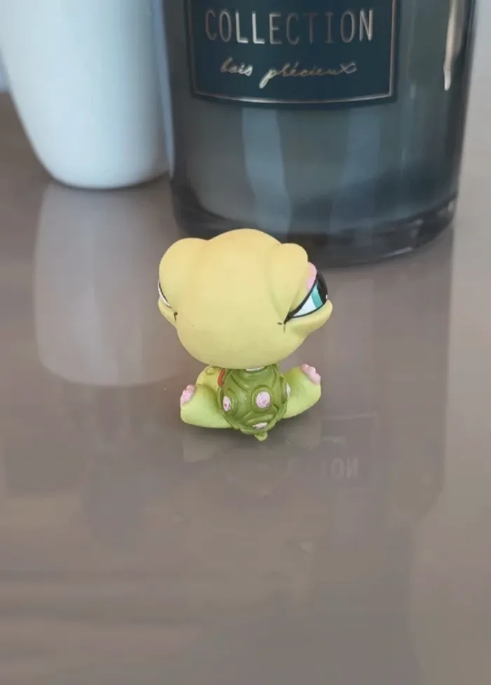 Littlest Pet Shop #504 or #965 green Pink turtle - photo numéro 2