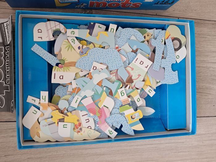Jeu de lecture ravensburger mes premiers mots. Puzzle de mots - photo numéro 3