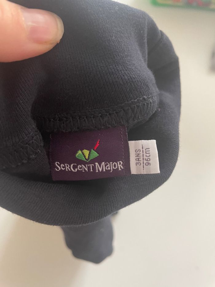 Pull col roulé garçon bleu marine sergent major 3 ans - photo numéro 4