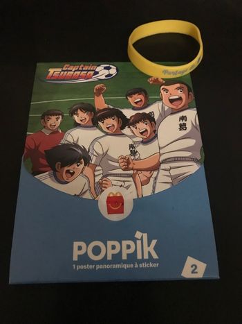 Poster panoramique »Captain Tsubasa »de chez  McDonald’s
