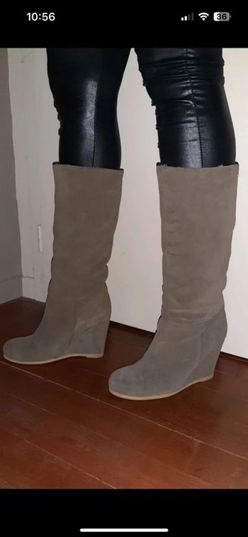 Bottes talons compensés IKKS 39
