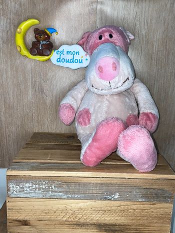 NAT356 doudou cochon 🐷 babynat