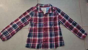 Chemise à carreaux Palomino C&A T.116 cm