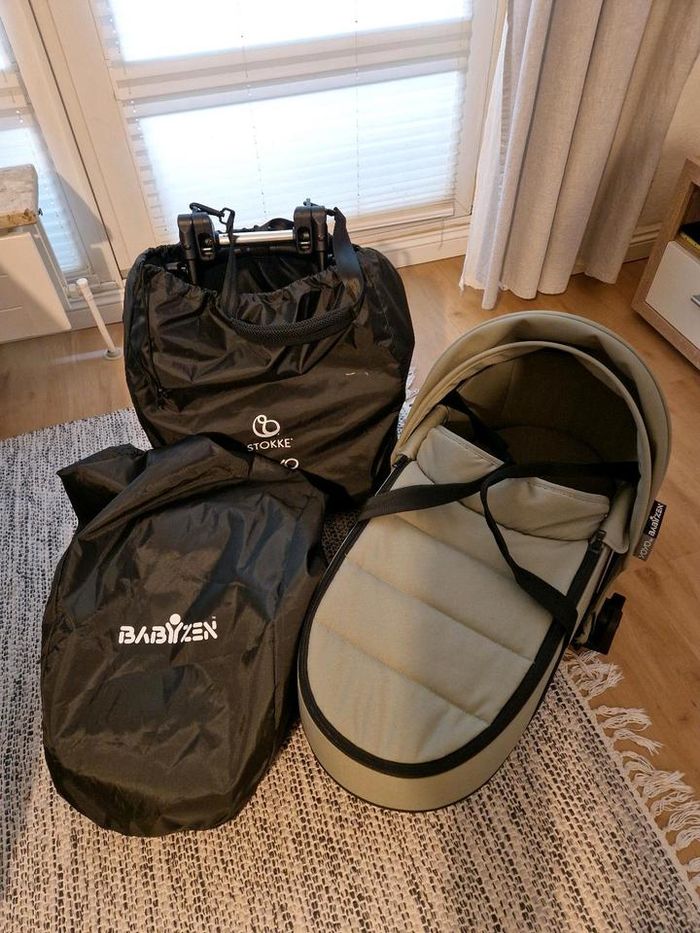 ‎Poussette de voyage Stokke Yo-Yo 3 Taupe neuve et emballée Nacelle, Accessoires et Maxi Cosy - photo numéro 4