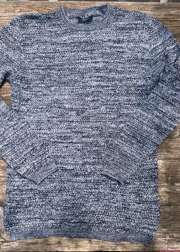 Pull gris clair smog H&M taille L