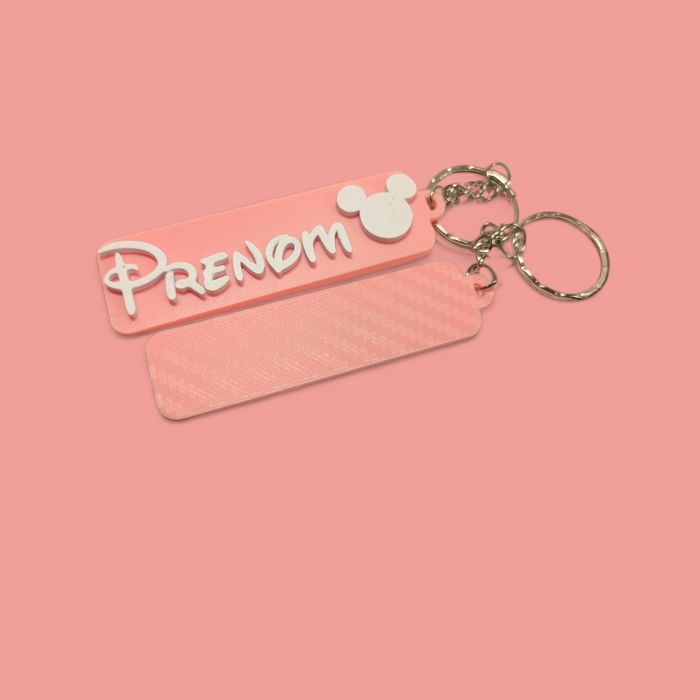 Porte-clés prénom personnalisé Disney – Création artisanale