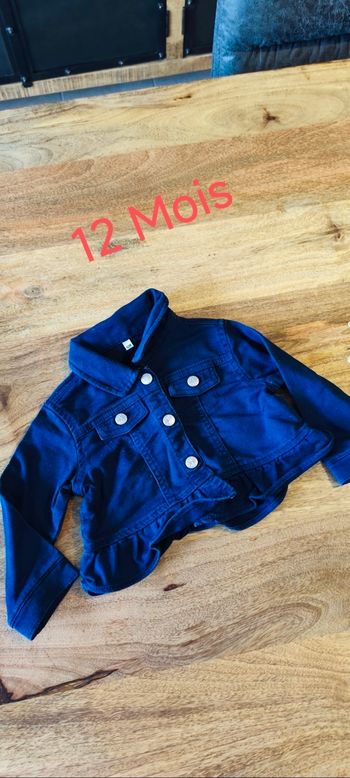 Veste en jean 12 mois 