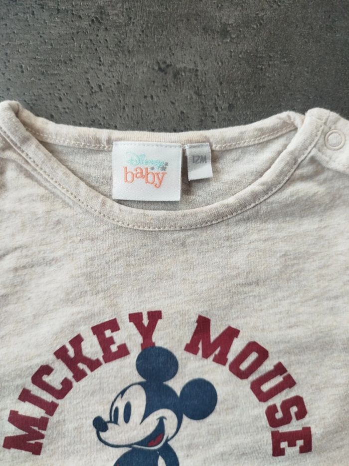 Tee shirt à manches longues bébé garçon 12 mois - photo numéro 2