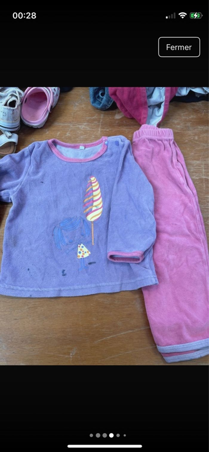Lot de pyjamas fille 18 mois - photo numéro 7