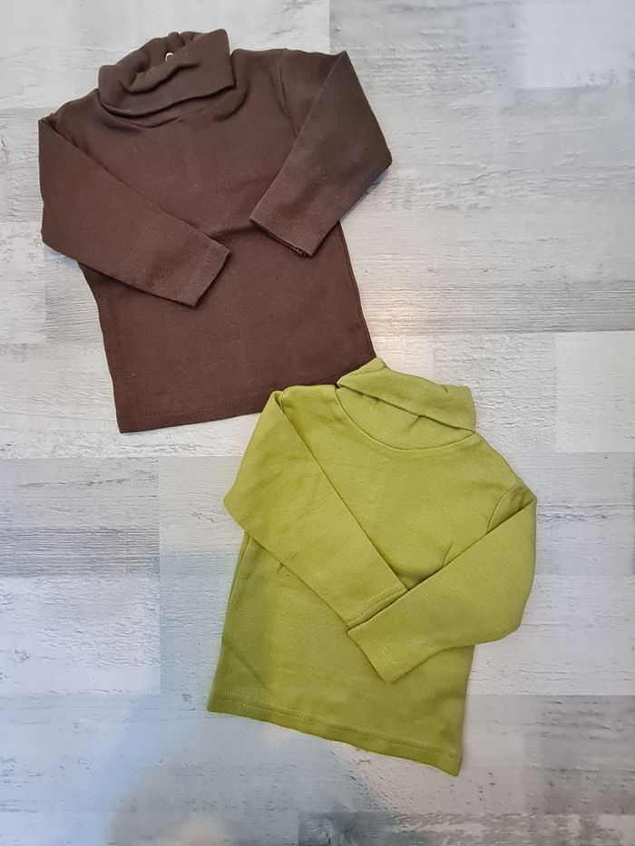 Polos tshirt sous pull - photo numéro 5