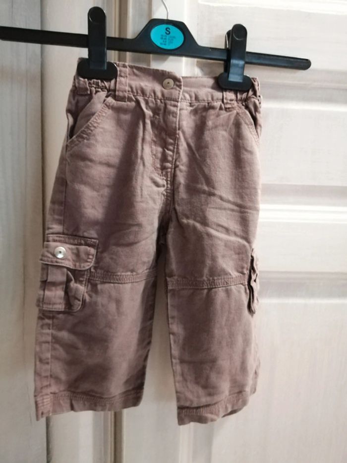 Pantalon cargo bébé fille