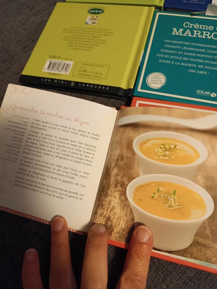 Lot de six mini livres de recettes - photo numéro 3