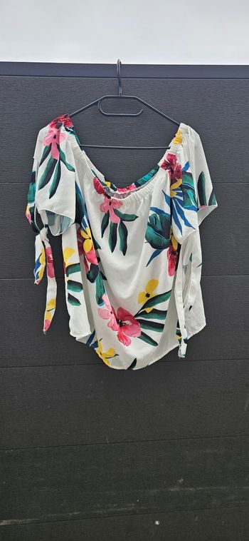 T-shirt fleurie