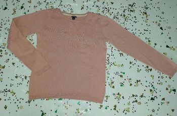 Pull vieux rose
