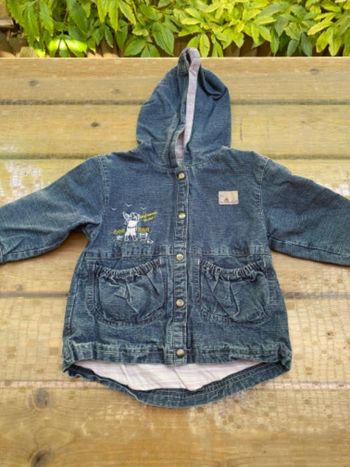 Blouson en jean 18 mois fille