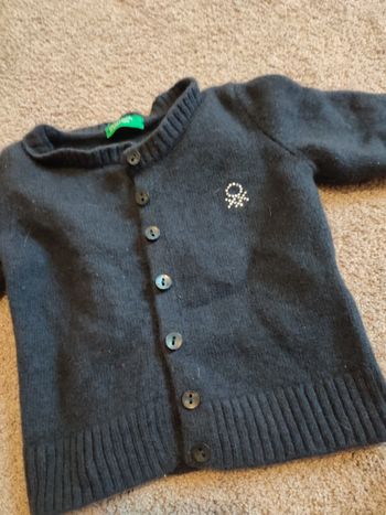 Gilets Benetton 9 mois