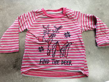 haut tee shirt manches longues garcon 18 mois