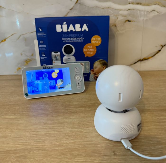 BÉABA Babyphone écoute-bébé Vidéo Zen Premium. - photo numéro 4