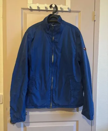 Veste Tommy Hilfiger bleu vintage