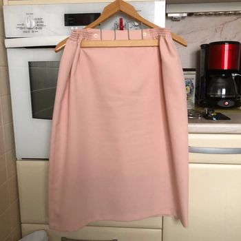 Jupe rose pâle