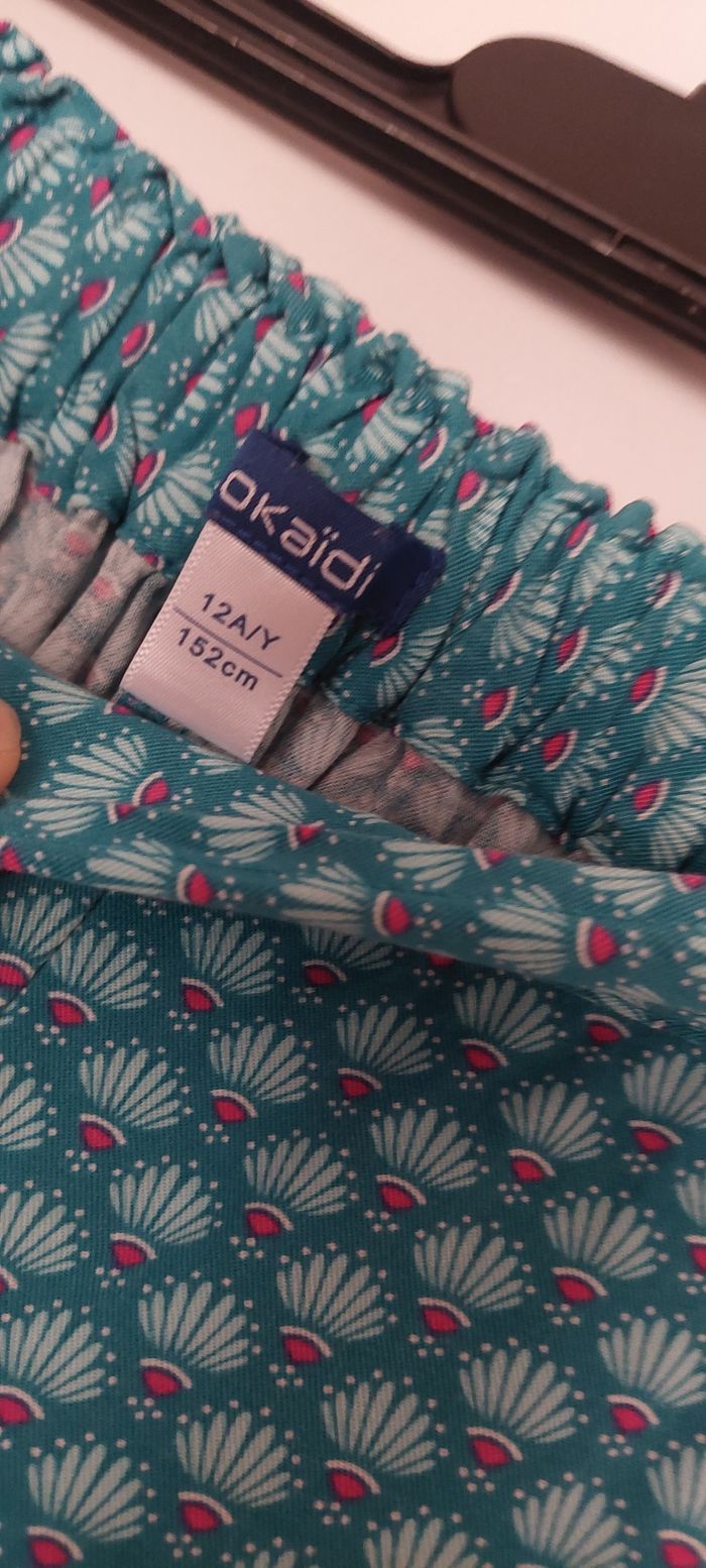 Pantalon léger bleu Okaïdi - photo numéro 3